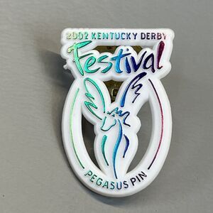 Kentucky Derby Festival 2002 Pegasus Pin Vintage Lapel Pin